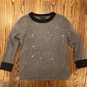 J Crew sequined sweater